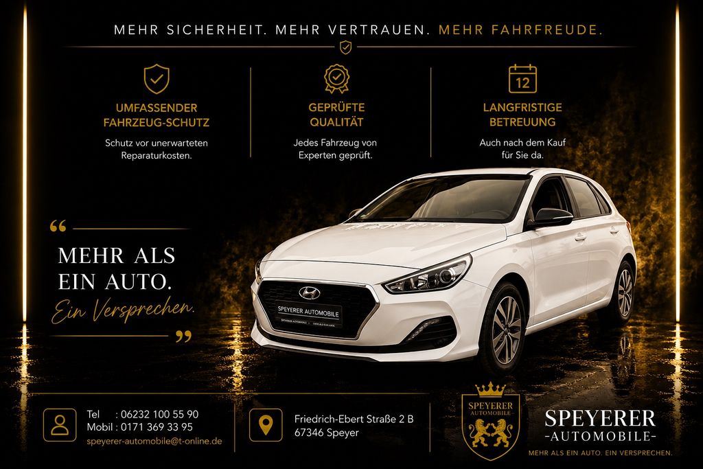 Hyundai i30 YES!|NAVI|KAMERA|APPLE-CARPL|SHZ|BEHEIZ-LEK.