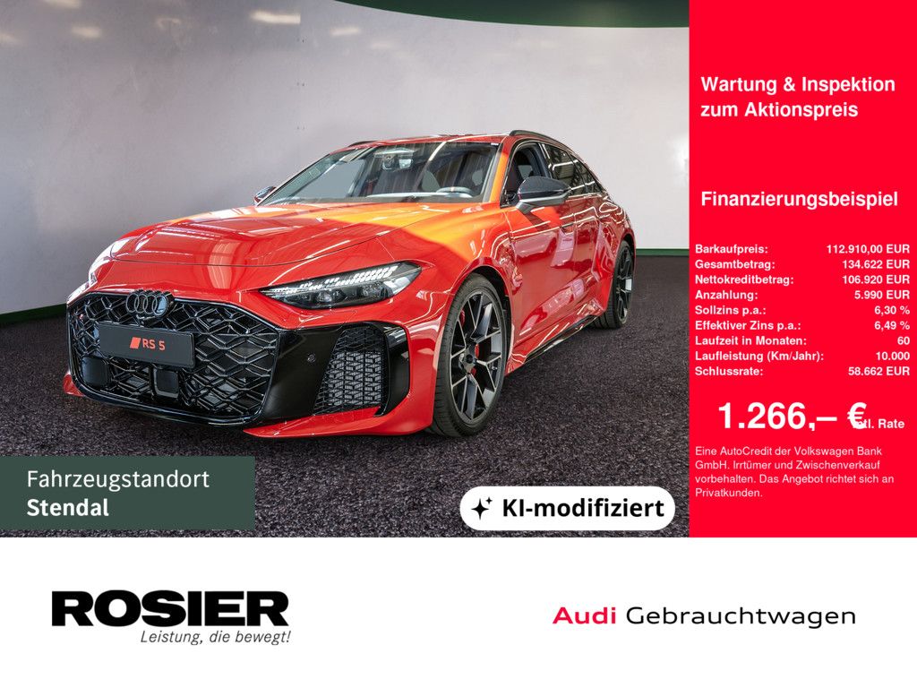 Bild des Angebotes Audi RS5 Avant tiptronic Hybrid B&O 21" ABT Option BT