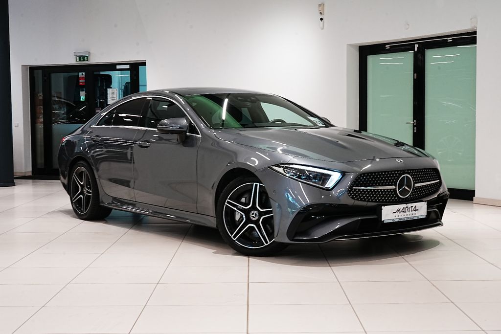 Bild des Angebotes Mercedes-Benz CLS 300d|AMG|DISTR|SCHIEBEDACH|MEMO|360°|BURMES|