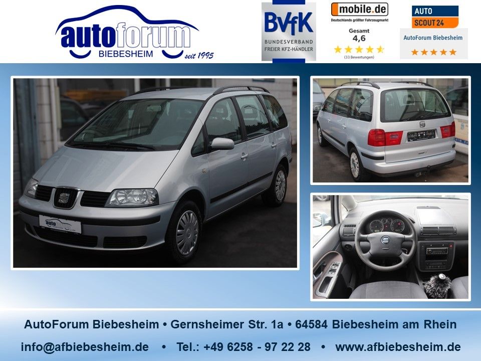 Bild des Angebotes Seat Alhambra Stella 1.9 TDI Klimaautomatik*AHK