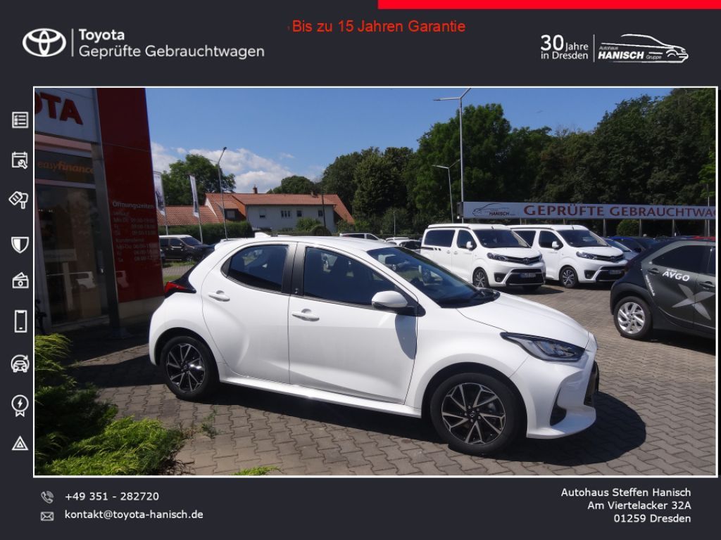 Bild des Angebotes Toyota Yaris Hybrid 1.5 Team D +SHZG+RFK+Klima+