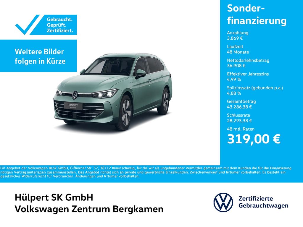 Bild des Angebotes Volkswagen Passat Variant 1.5 HYBRID ELEGANCE AHK 360°CAM
