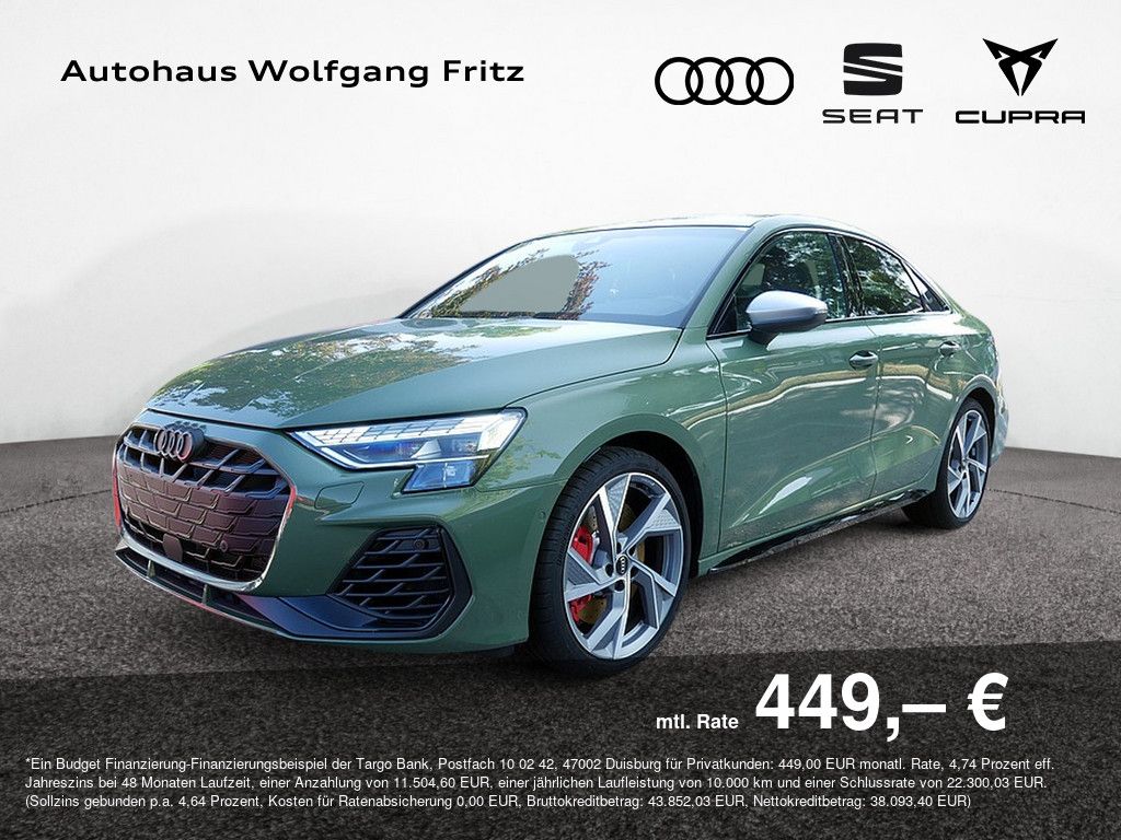Bild des Angebotes Audi S3 Limousine 2.0 TFSI Quattro SONOS+NAVI+PANO+SH