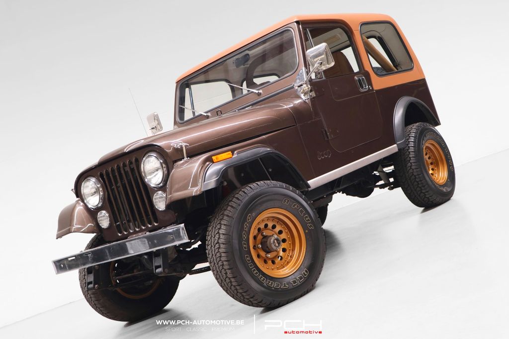 Bild des Angebotes Jeep CJ7 5.7 V8 210cv Aut - Hard-top - Golden Eagle -