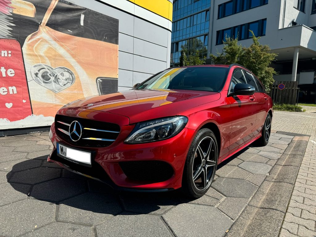 Bild des Angebotes Mercedes-Benz C 180 T AMG Line, Automatik,Deutsches Fz.