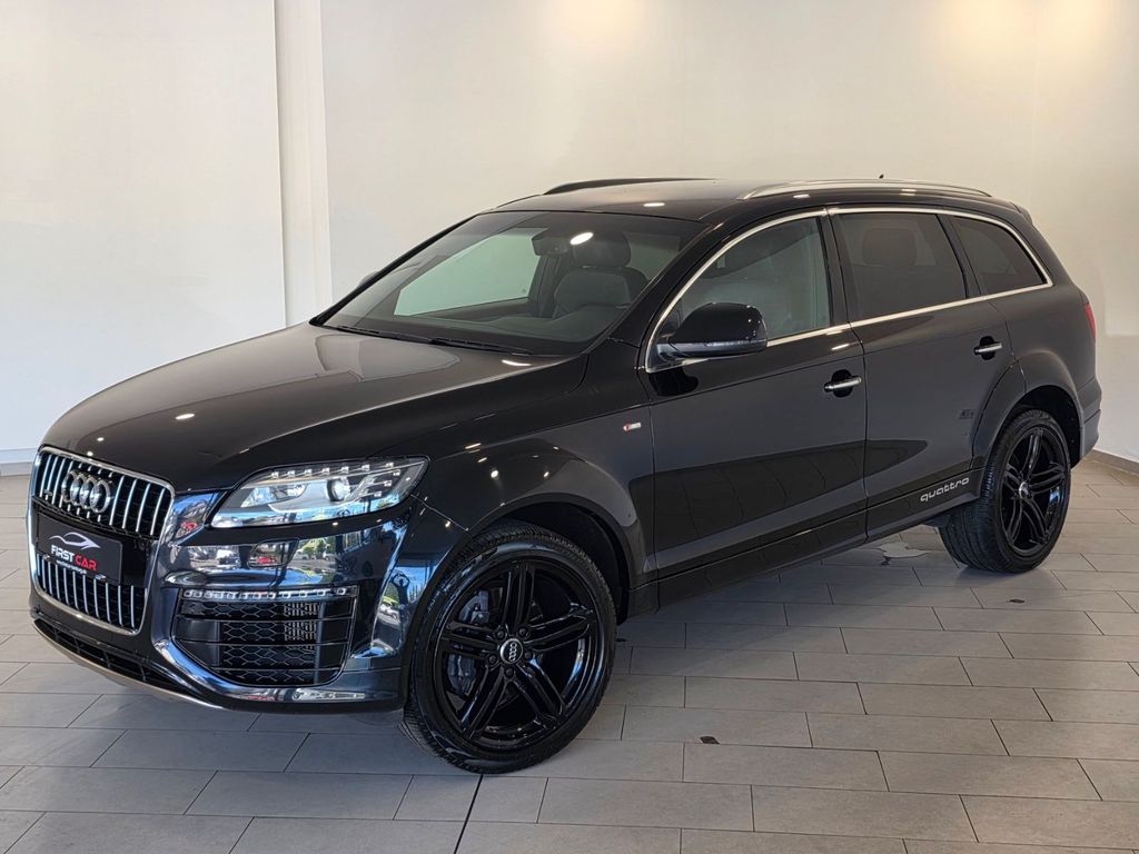Audi Q7 3.0 TDI Quattro S-Line V12-Paket 7-Sitze 1-HD