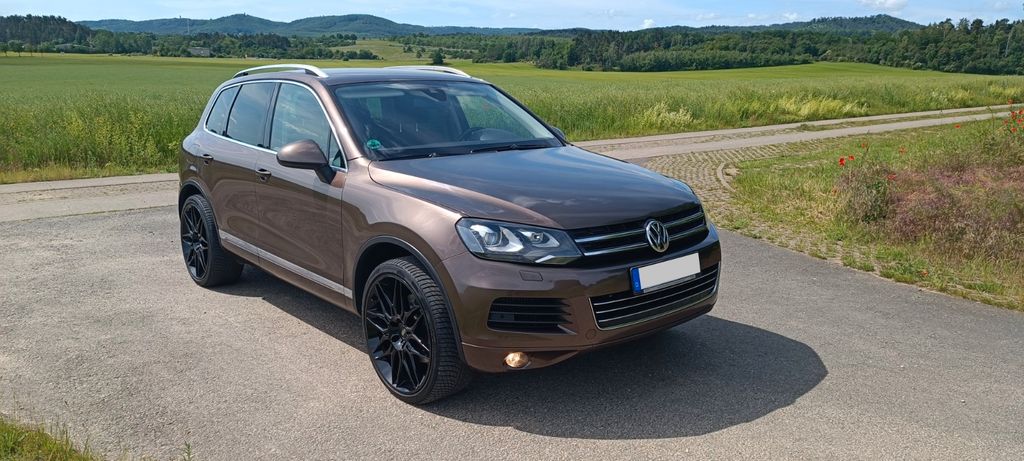 Bild des Angebotes Volkswagen VW Touareg 4.2 TDI Service + TÜV NEU Klima Leder