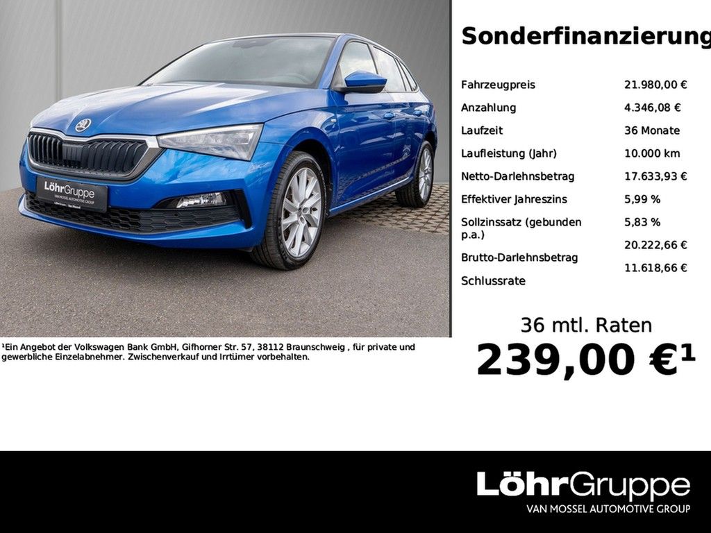 Skoda Scala 1.5 TSI Tour Navi, Pano, WInterpaket