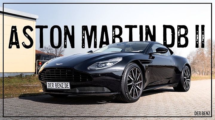 Bild des Angebotes Aston Martin DB11 Service AM neu, Garantie AM bis 2027, TOP!