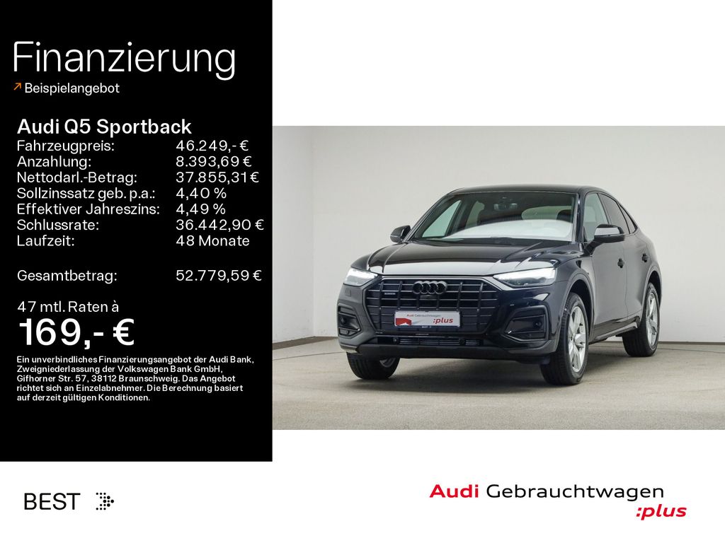 Bild des Angebotes Audi Q5 Sportback 45 TFSI quattro advanced*NAVI-PLUS*