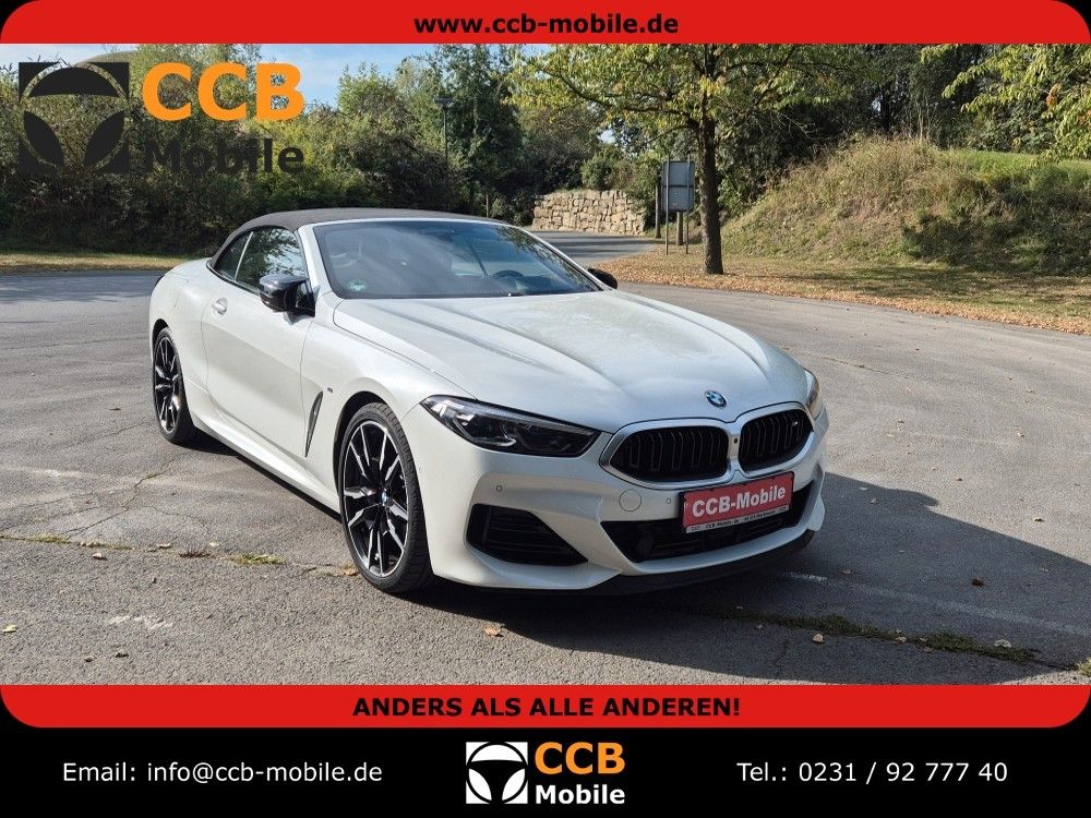 Bild des Angebotes BMW M850 Cabrio xDrive*2HD*Weiss Met LP 153400 Bru