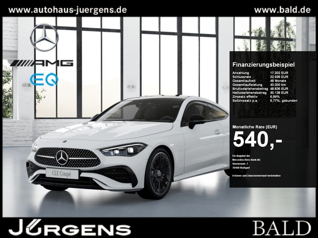 Bild des Angebotes Mercedes-Benz CLE 450 4M Coupé AMG-Sport/Pano/Burm/Distr/Night