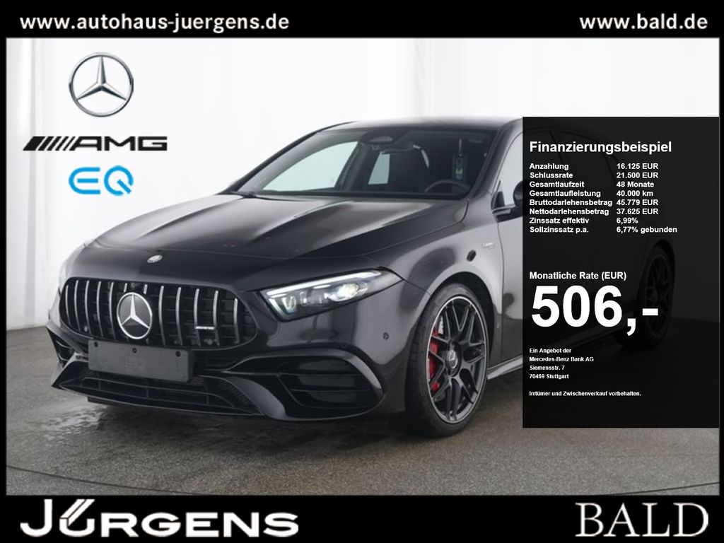 Bild des Angebotes Mercedes-Benz A 45 AMG S 4M+ Premium+/Pano/Burm/Night/360/19'