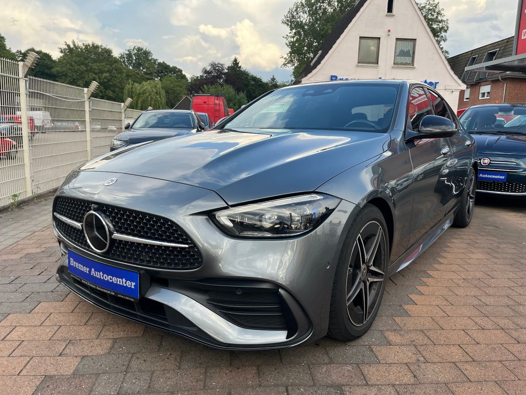 Bild des Angebotes Mercedes-Benz C 300 d AMG AHK Leder LED DISTR Kamera Keyless g