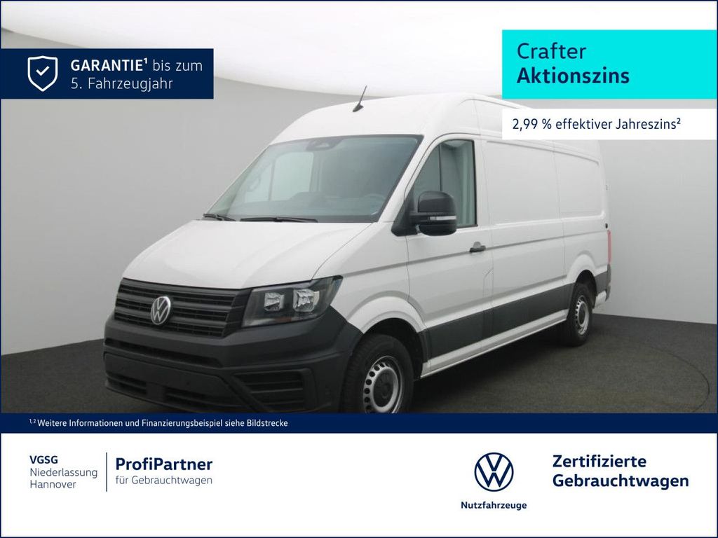 Bild des Angebotes Volkswagen Crafter Kasten Mittel Klima Holzboden Kamera