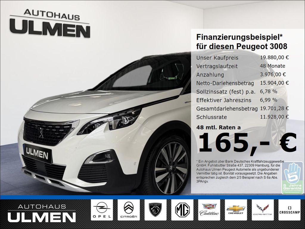 Bild des Angebotes Peugeot 3008 Hybrid4 300 GT Pack Rückfahrkamera Elektr.