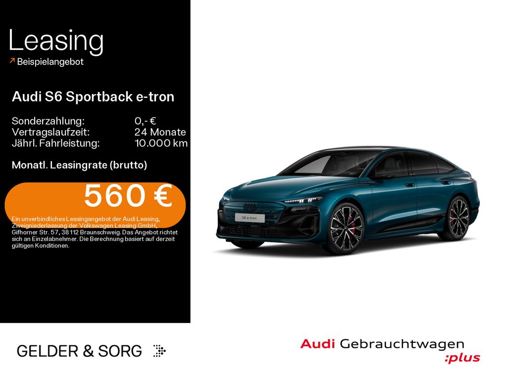 Bild des Angebotes Audi S6 Sportback e-tron qu.370 kW 649km/WLTP*Air*HuD