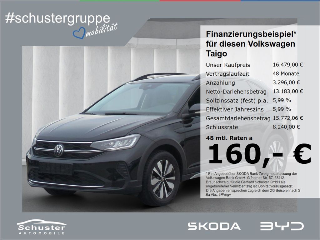 Bild des Angebotes Volkswagen Taigo MOVE 1.0TSI*AHK LED SHZ AppConn Navi-Vorb