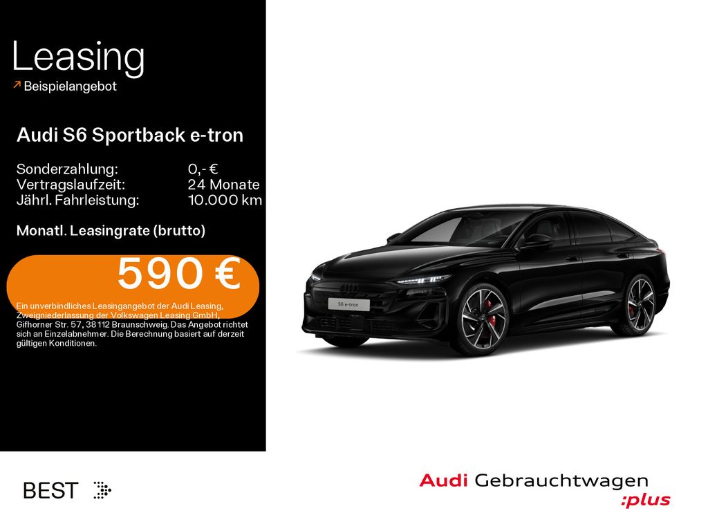 Bild des Angebotes Audi S6 Sportback e-tron*MATRIX*STHZG*HUD*AHK*PANO*B&