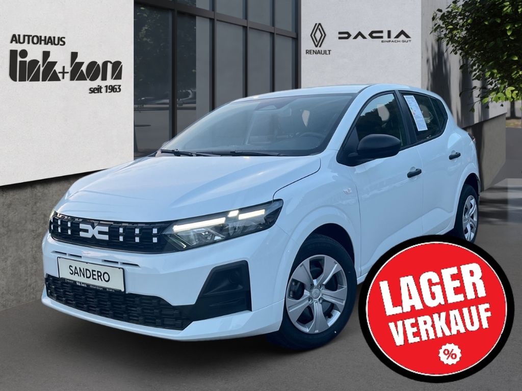 Dacia Sandero Essential SCe 65 Klima Look-Paket Apple