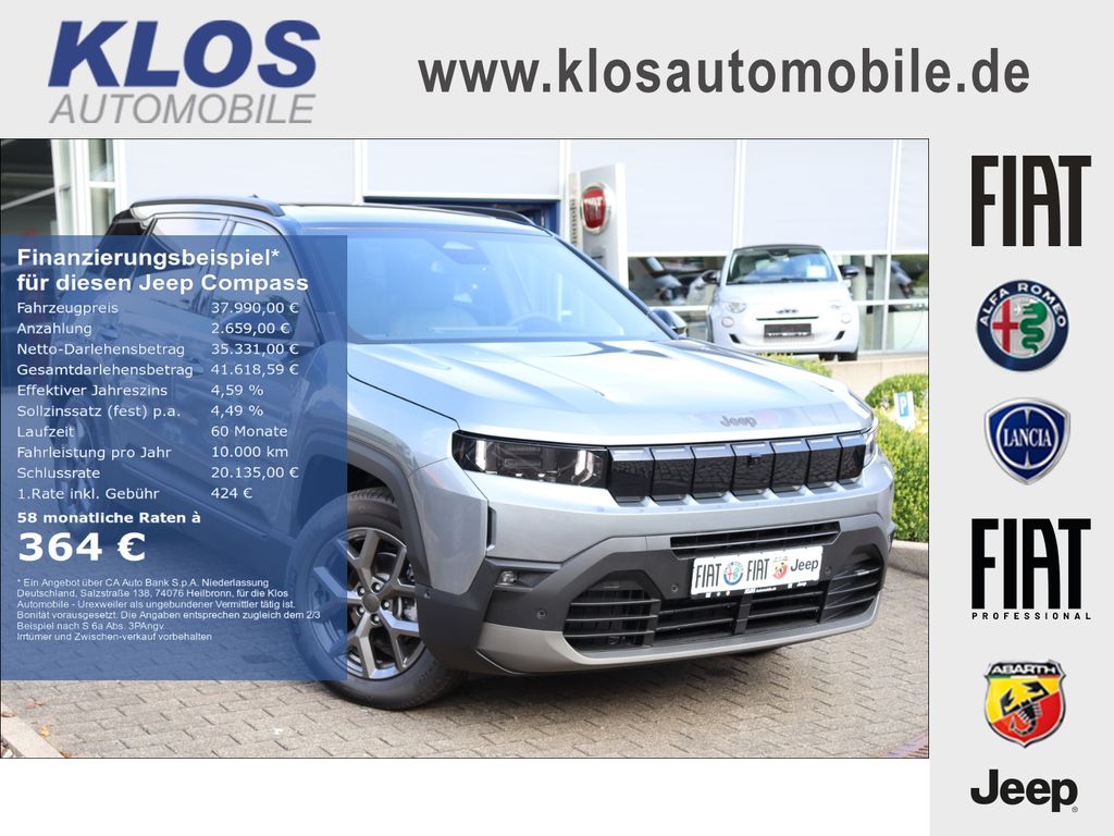 Bild des Angebotes Jeep Compass FIRST EDITION 1.2 E-HYBRID 145 PS DCT6 S