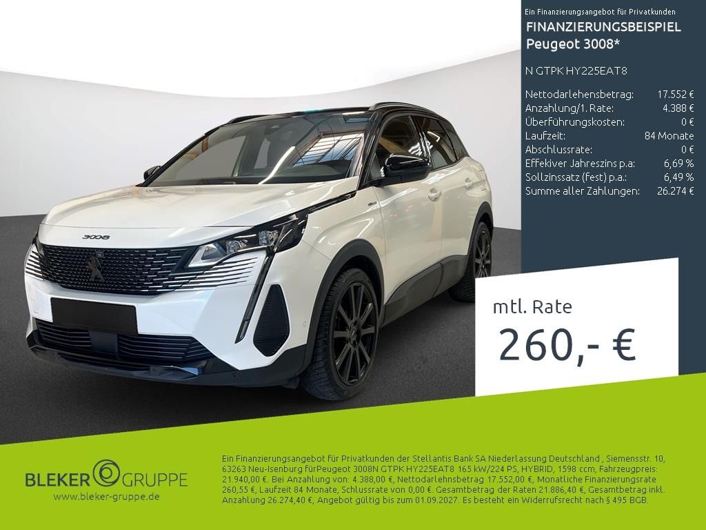 Bild des Angebotes Peugeot 3008 N GTPK HY225EAT8