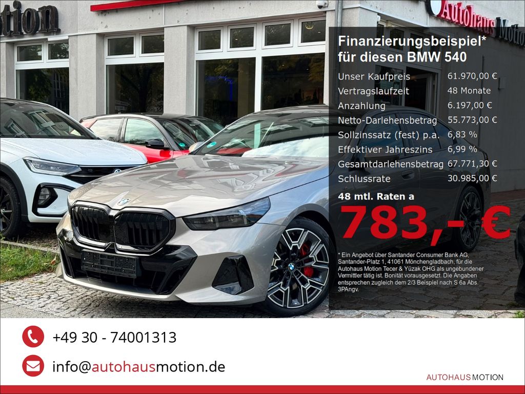 Bild des Angebotes BMW 540 d xDrive M Sport Pro Iconic Glow Pano HUD 36