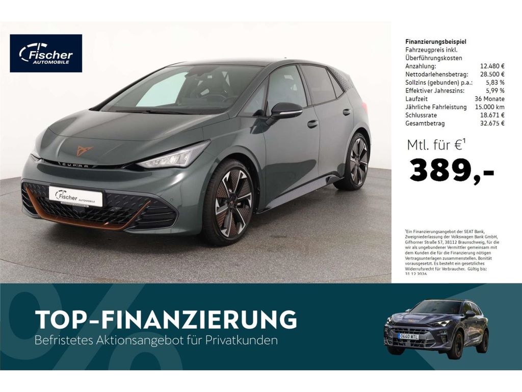 Bild des Angebotes Cupra Born VZ 84kWh HUD/PANO/360°/W-Pumpe/Sennheiser