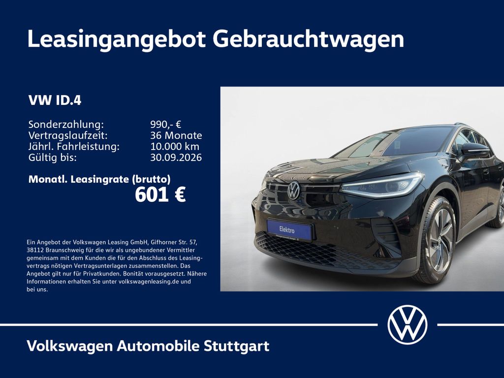 Bild des Angebotes Volkswagen ID.4 Pro Performance 82 kWh AHK Standh. Wärmep.
