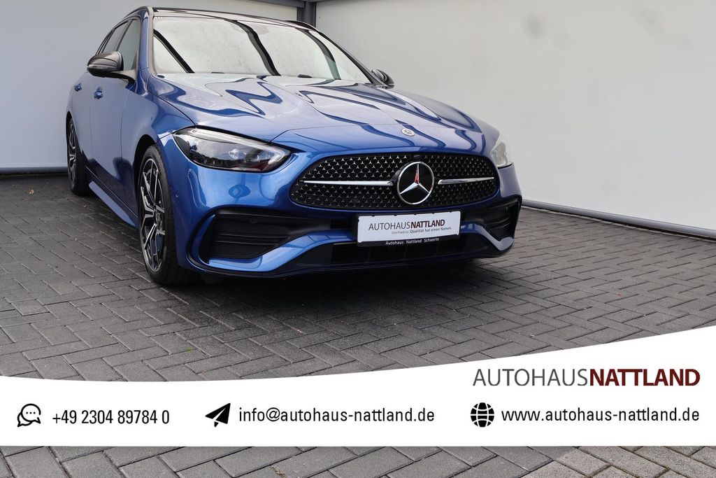 Bild des Angebotes Mercedes-Benz 220 T d AMG Line Night Pano AHK Leder Distronic