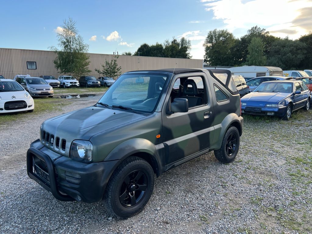 Bild des Angebotes Suzuki Jimny 1.3 Cabrio 4WD Camouflage TÜV 08/28
