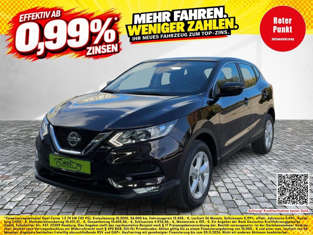 Bild des Angebotes Nissan Qashqai Shiro 1.3+SPURHALTE+NAVI+KLIMAAUTOMATIK