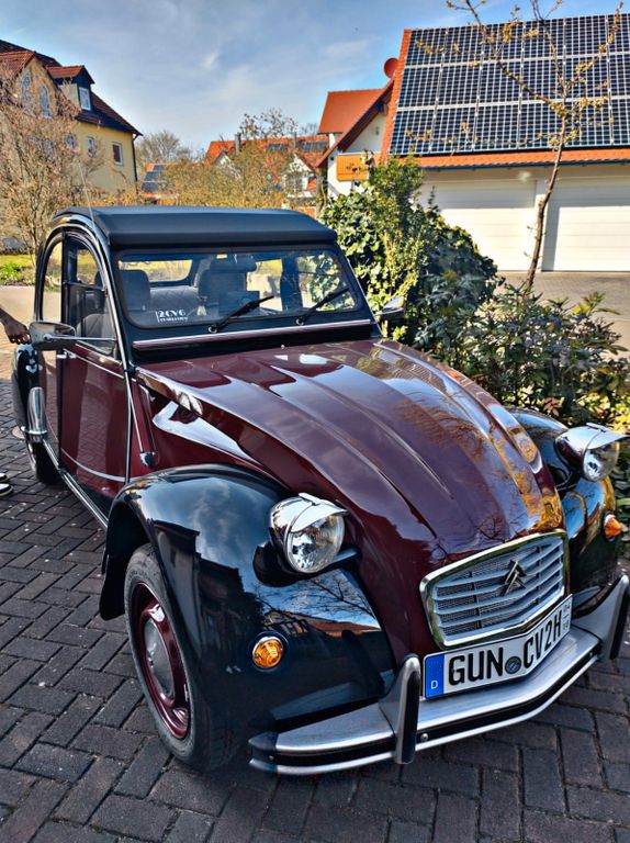 Citroën 2 CV Charleston rouge delage kompl. restauriert