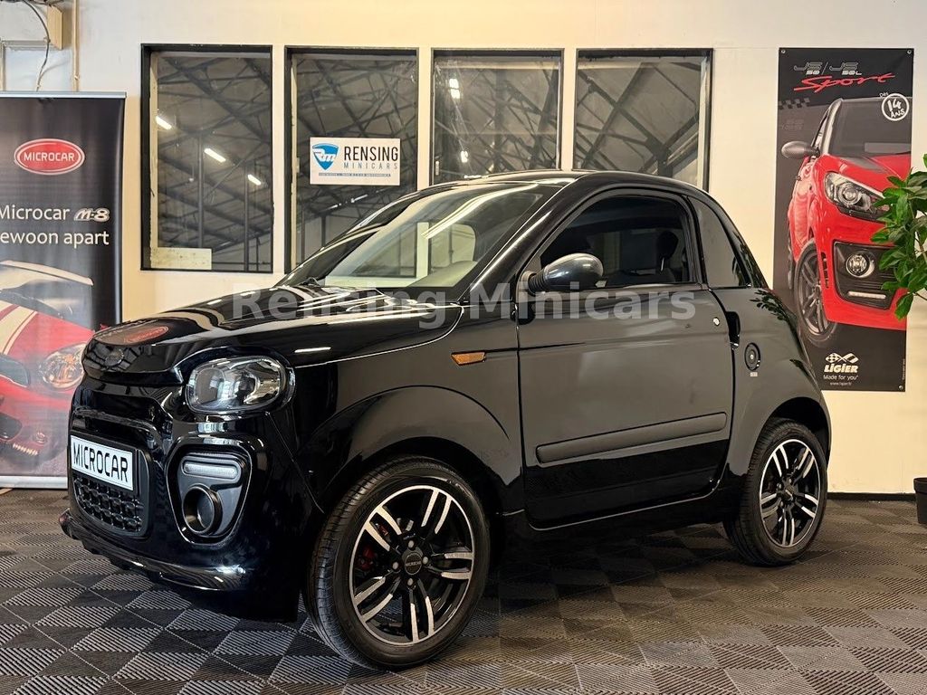 Bild des Angebotes Microcar DUÈ Fiat 500 Black Mopedauto Microcar 8 PS 45 KM