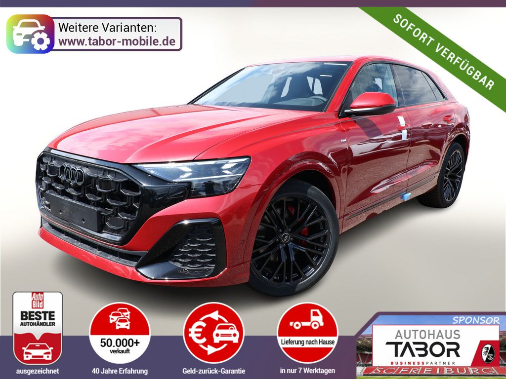 Bild des Angebotes Audi Q8 2xS line AssistenzP+ 22Z Laser Pano UVP-33%*