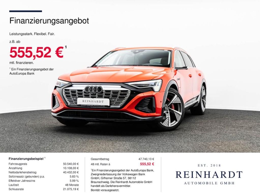 Bild des Angebotes Audi Q8 E-TRON 50 S LINE BLACK MTRIX/ACC/HuD/PANO/360