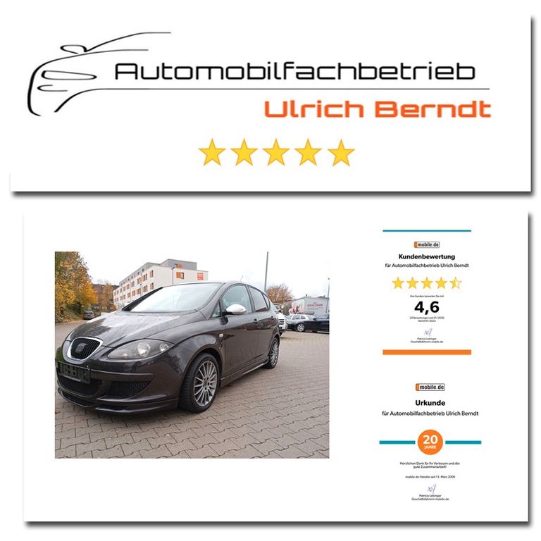 Bild des Angebotes Seat Altea 1.6 Reference - TÜV+Insp. über 1427 €  neu