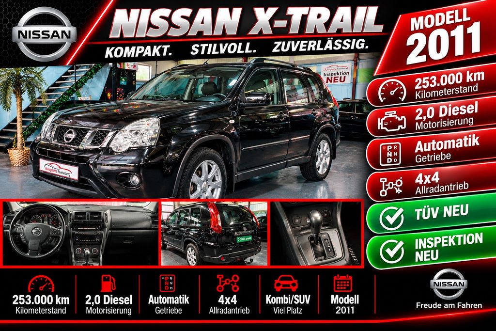 Bild des Angebotes Nissan X-Trail 4x4*AUTOMATIK*AHK*KAMER*ALLWETT*TÜV NEU