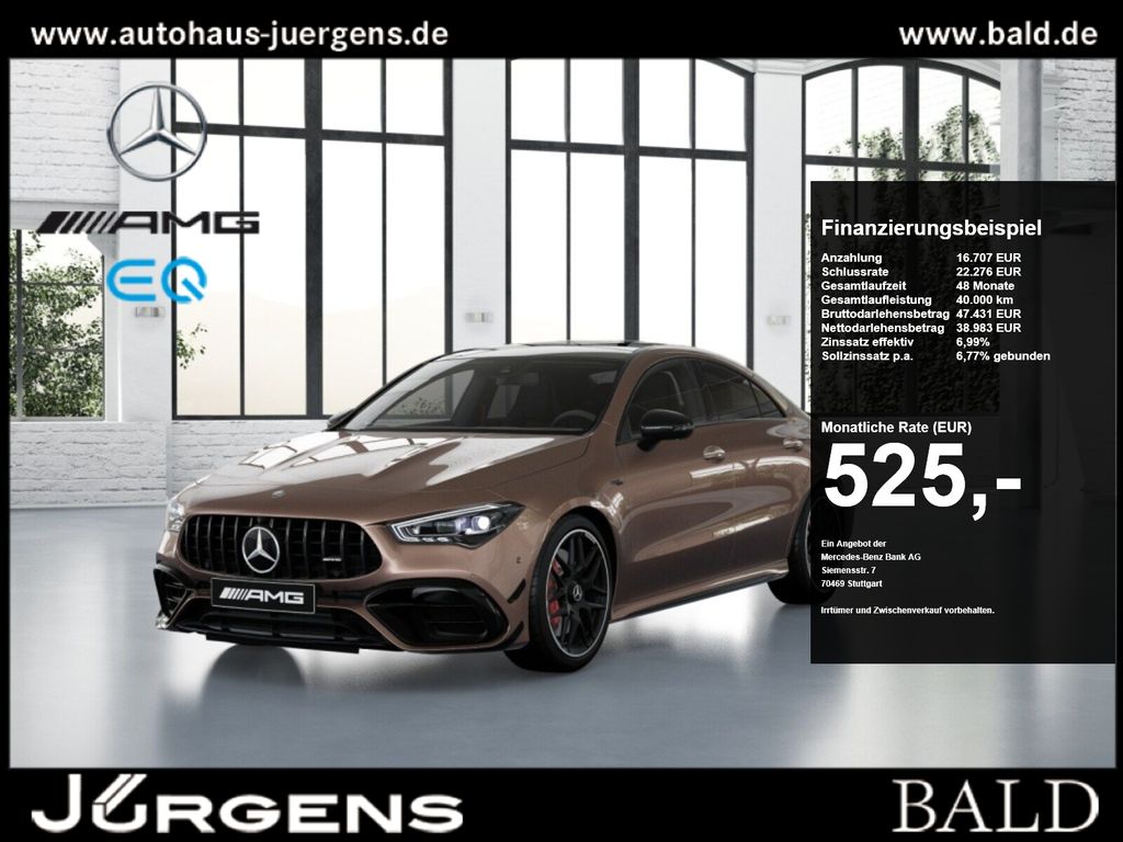 Bild des Angebotes Mercedes-Benz CLA 45 AMG S 4M+ Aero/Perf. Sitze/Pano/Burm/MLB