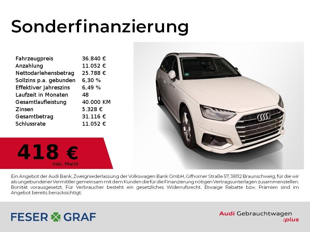 Audi A4 Avant 35 TDI AHK,LED,Navi,PDC+,17Zoll