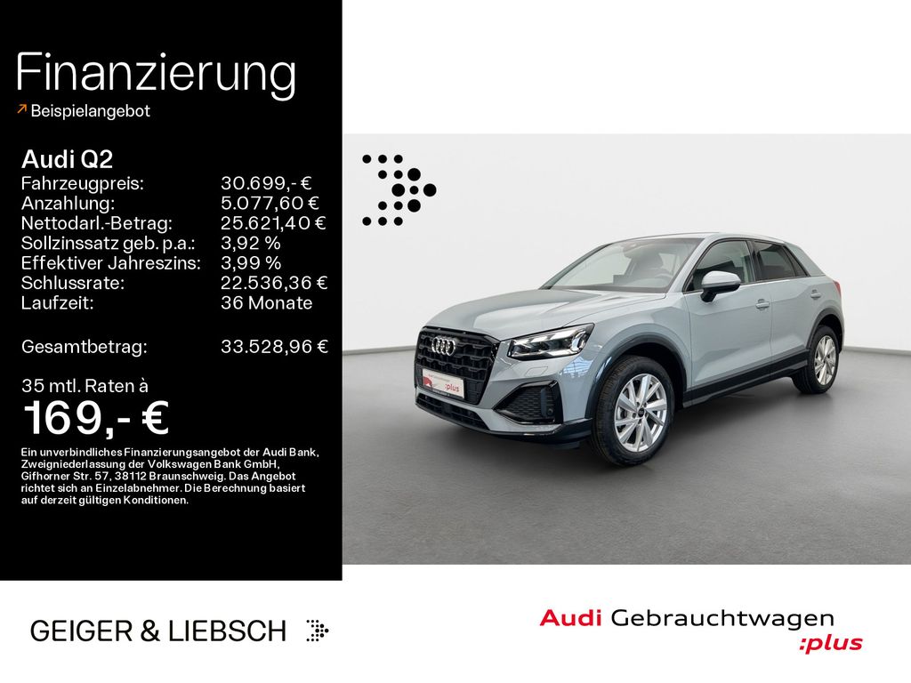 Bild des Angebotes Audi Q2 35 TFSI advanced*NAVI-PLUS*MATRIX*KAMERA*AHK*