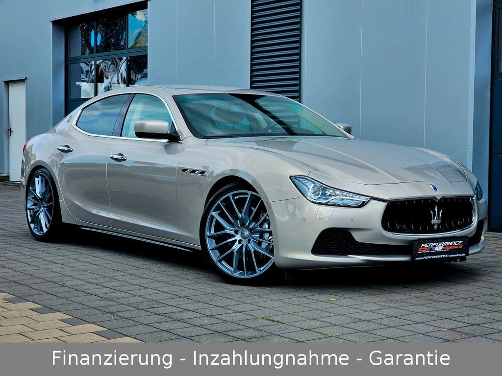 Bild des Angebotes Maserati Ghibli 3.0 V6 S Automatik aus 1. Hand 21 Zoll!!!