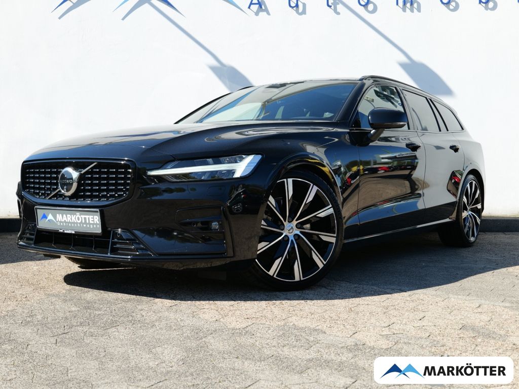 Bild des Angebotes Volvo V60 B4 Ultimate Dark AHK/STHZ/PANO/BLIS/360 CAM
