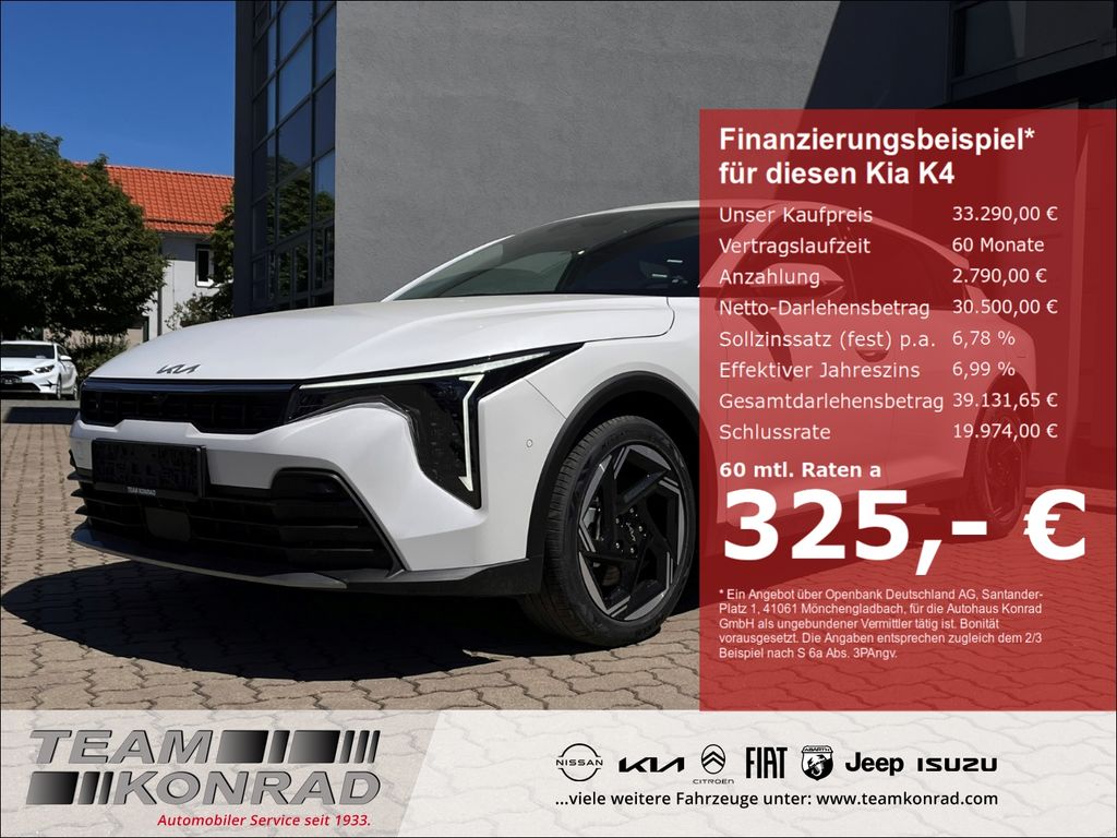 Bild des Angebotes Kia K4 1.6 T-GDI 110 kW Spirit 1.6T 150 DCT SPI DWP