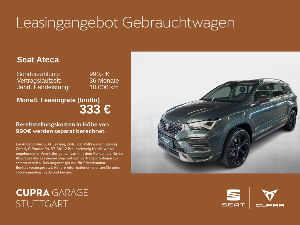 Bild des Angebotes Seat Ateca FR 2.0 TSI DSG 140kW 4Drive