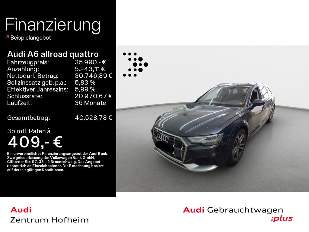 Bild des Angebotes Audi A6 allroad quattro 50 TDI *AHK*Pano*Massage*Memo