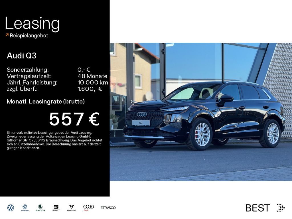 Bild des Angebotes Audi Q3 TDI SLINE*TECHPRO*LEDPLUS*KLIMAPLUS*MMIPRO*AH
