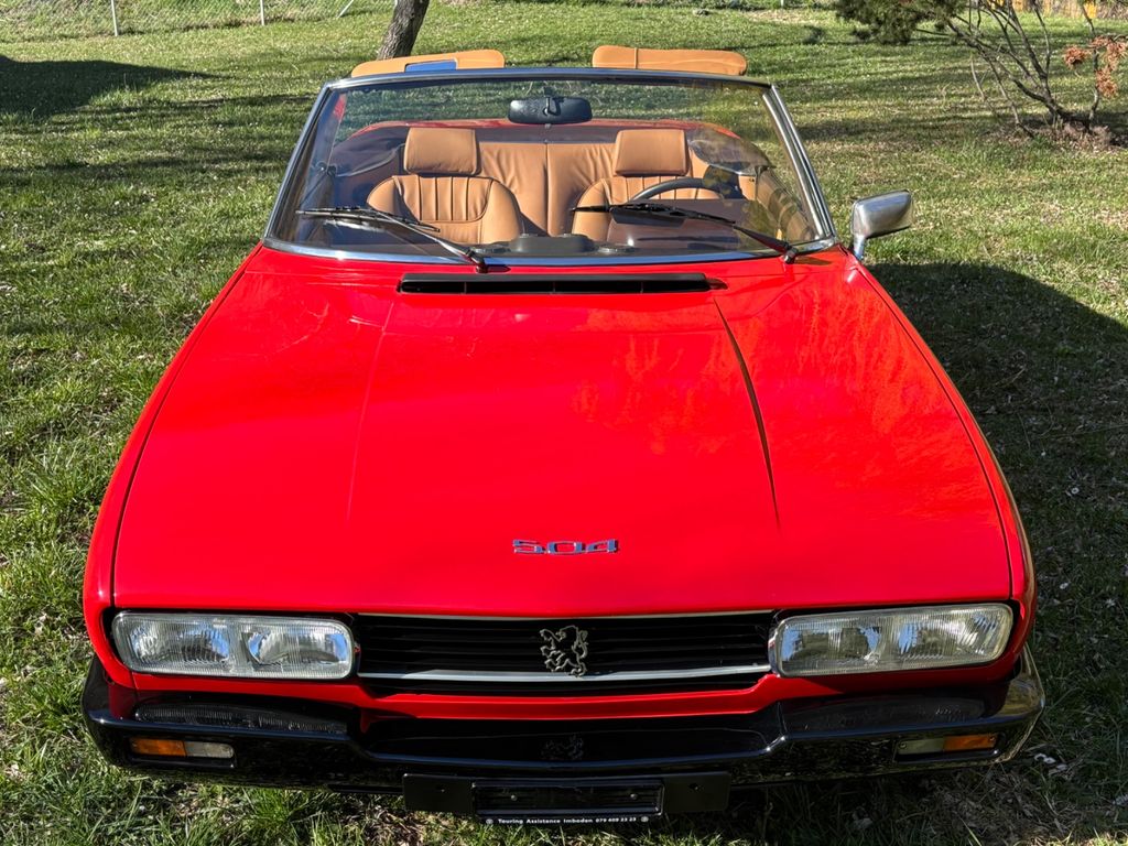 Peugeot 504 Cabrio, EZ 1983, eines der letzten!
