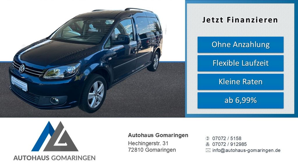 Bild des Angebotes Volkswagen Caddy Kombi Maxi *TÜV NEU*PDC*AHK*LM*TEMP*