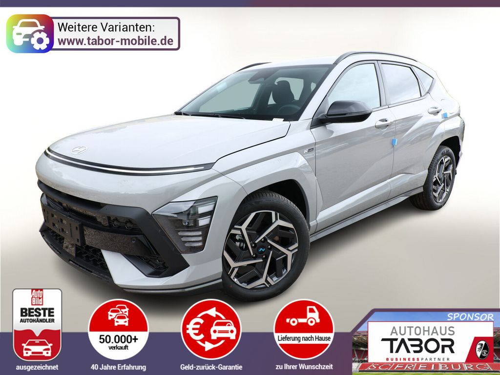 Bild des Angebotes Hyundai Kona DCT N-Line Nav 18Z SHZ v+h UVP-31%*